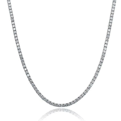 3mm CZ Tennis Chain Necklace