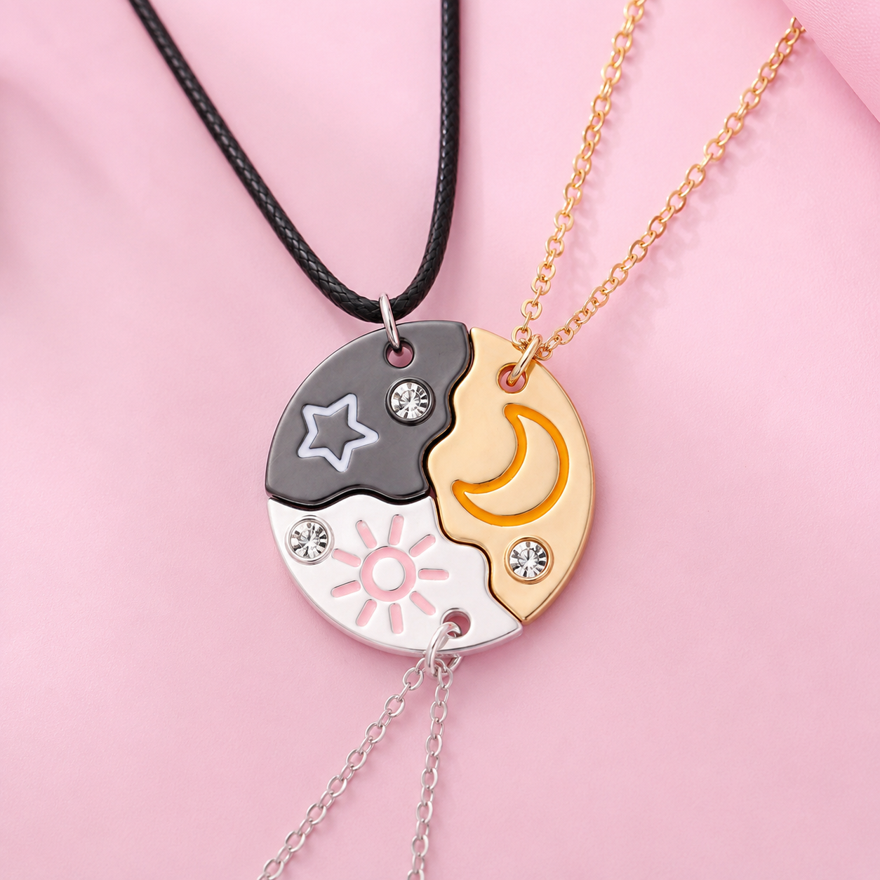 Celestial Minimal Pendant Necklace
