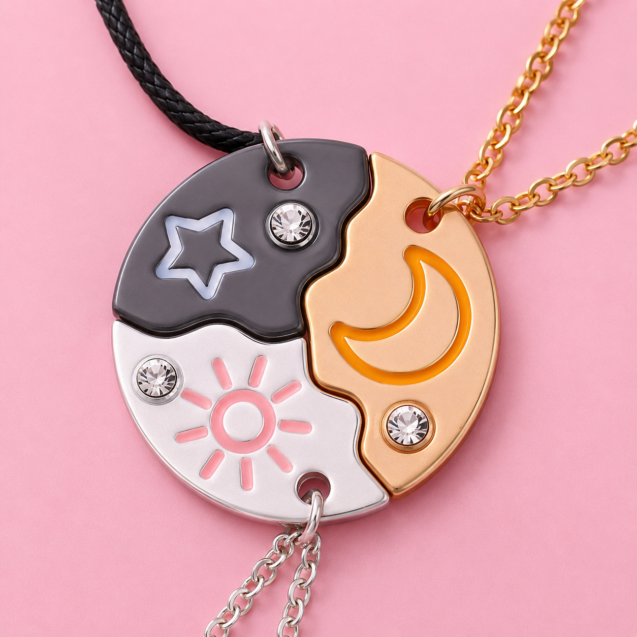 Celestial Minimal Pendant Necklace