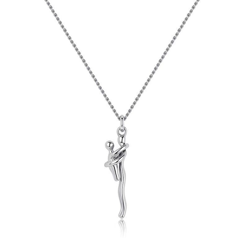 Hug Pendant Necklace