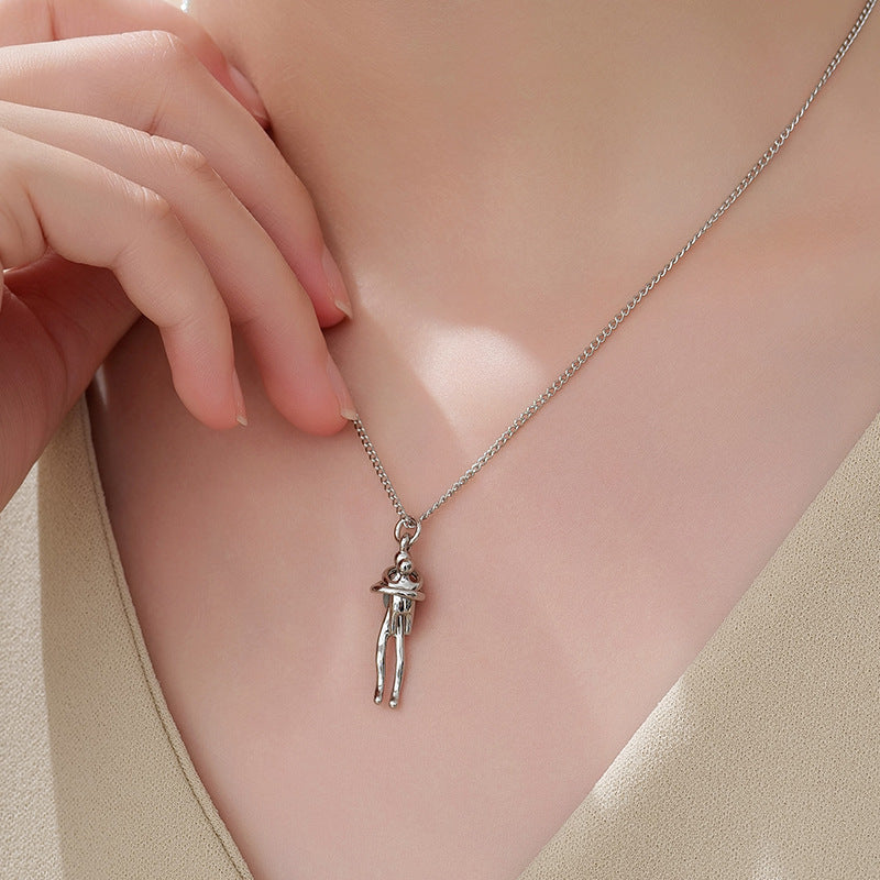 Hug Pendant Necklace