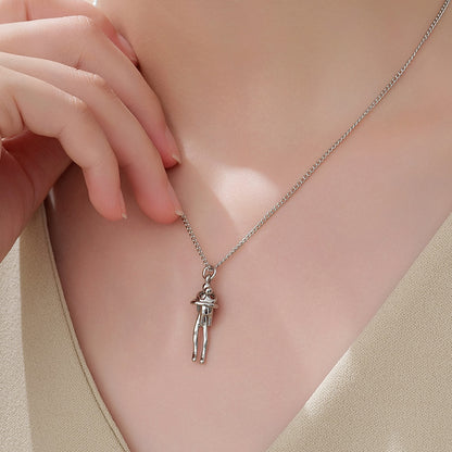 Hug Pendant Necklace