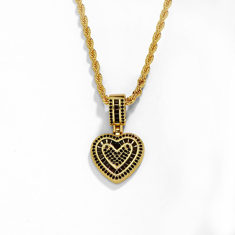 Twist Chain Pendant Necklace