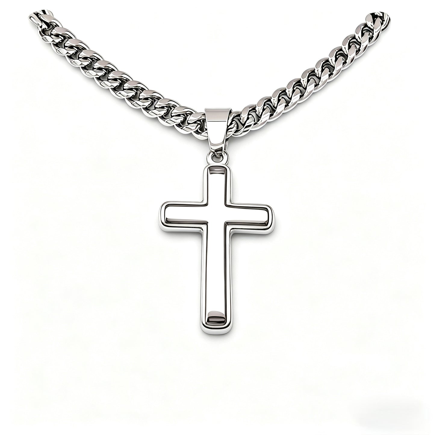 Stainless Steel Pendant Necklace