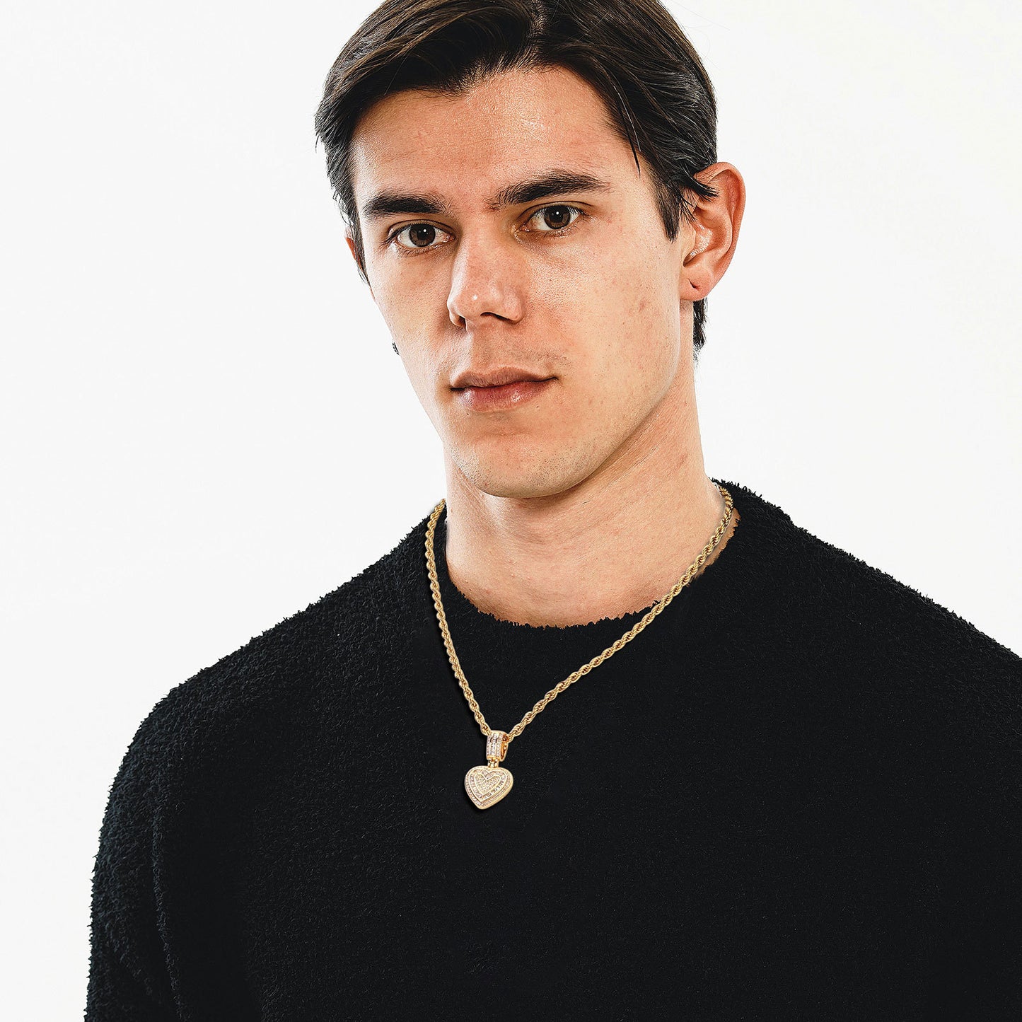 Twist Chain Pendant Necklace