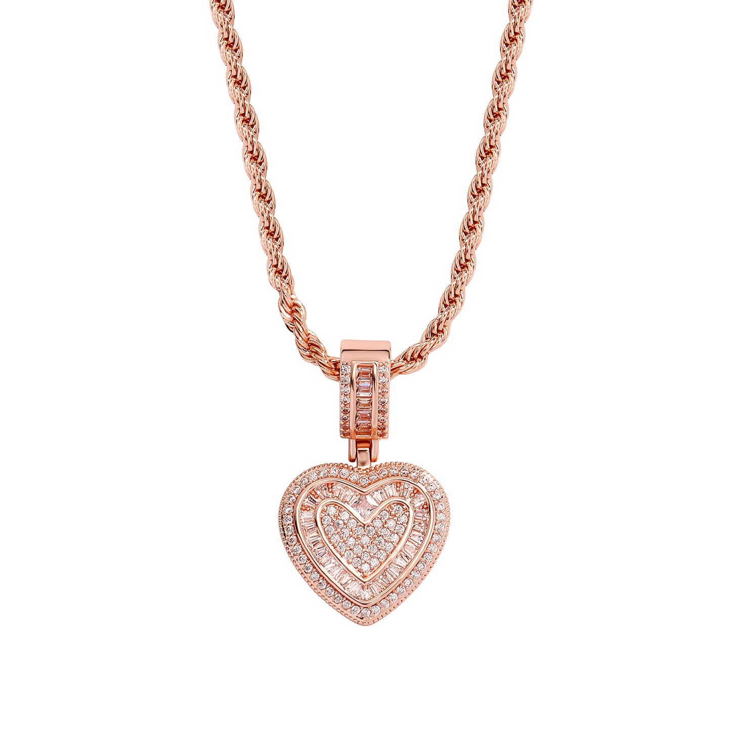 Twist Chain Pendant Necklace