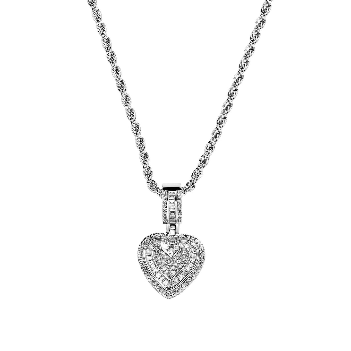 Twist Chain Pendant Necklace