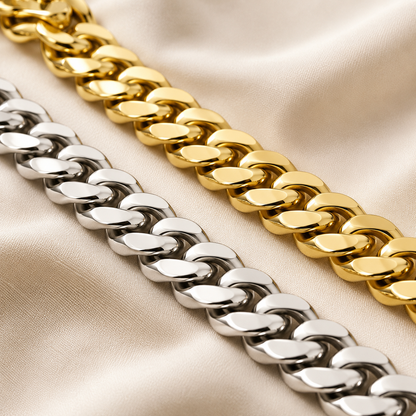 Stainless Steel Cuban Link Necklace