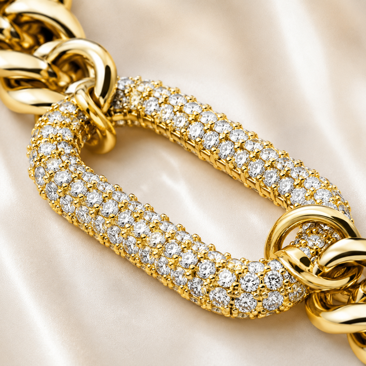 Stainless Steel Cuban Link Necklace