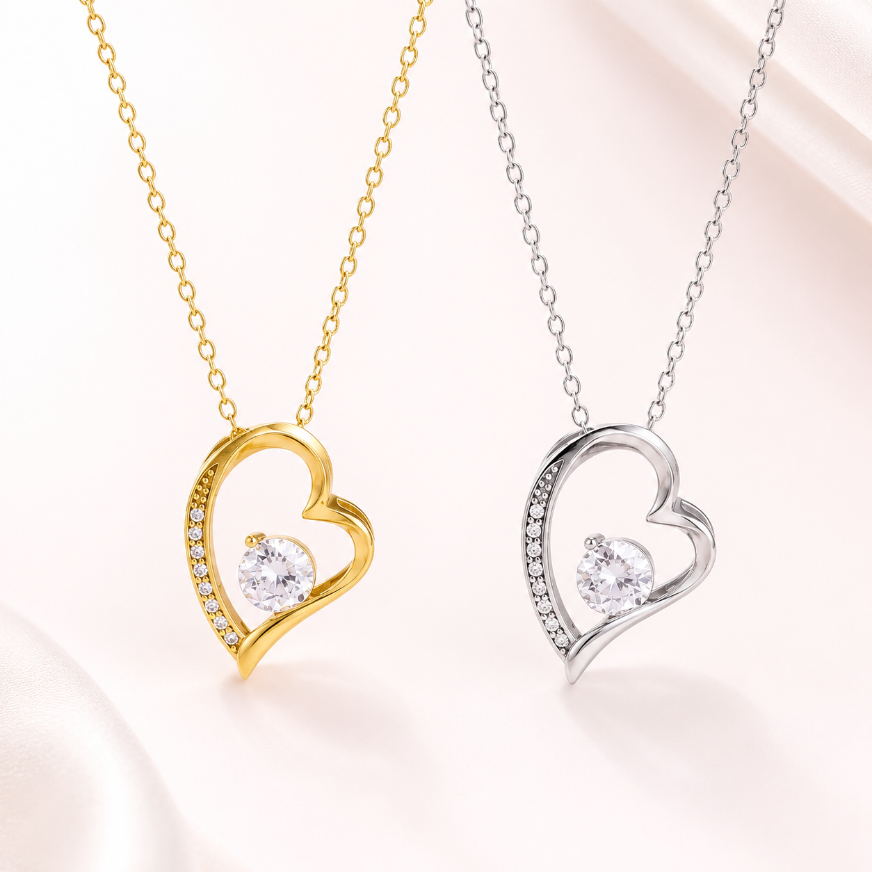 Eternal Heart Pendant Necklace