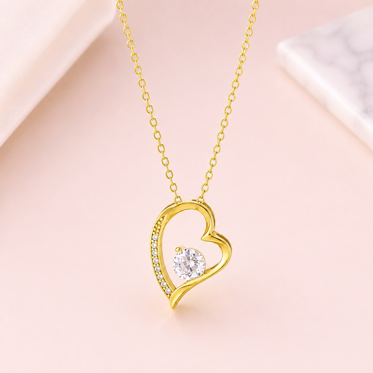 Eternal Heart Pendant Necklace