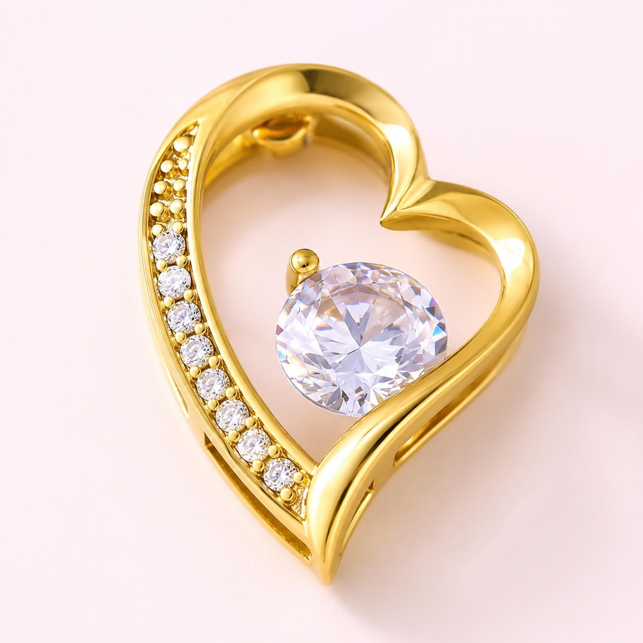 Eternal Heart Pendant Necklace