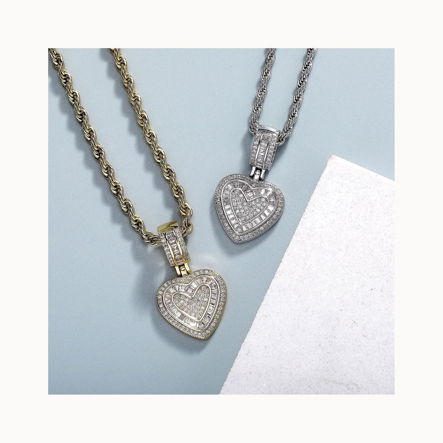 Twist Chain Pendant Necklace product image